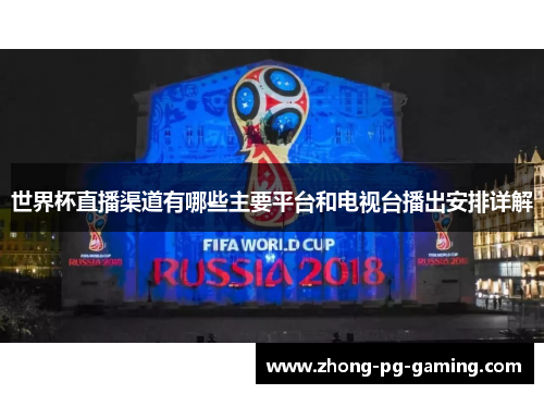 世界杯直播渠道有哪些主要平台和电视台播出安排详解